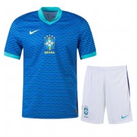 Brazil Replica Away Minikit Copa America 2024 Short Sleeve (+ pants)